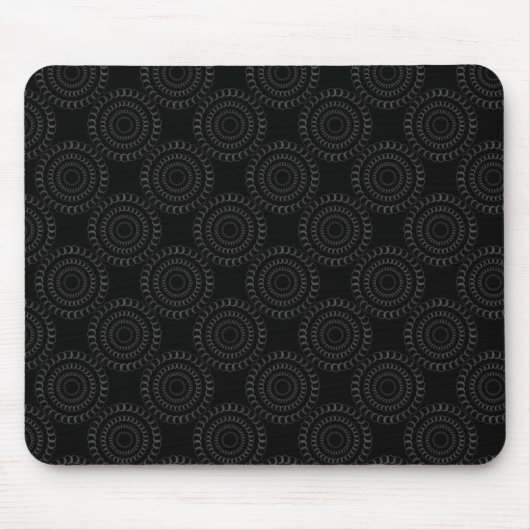 Geavanceerde Chic Mousepad, houtskool Muismat (Voorkant)