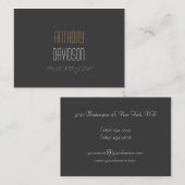 Geavanceerde creatieve unieke visitekaartje (Voorkant / Achterkant)