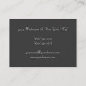 Geavanceerde creatieve unieke visitekaartje (Achterkant)