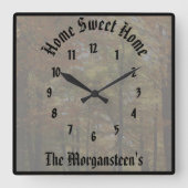 Geavanceerde Creëer uw eigen aangepaste V2 Vierkante Klok (Voorkant)