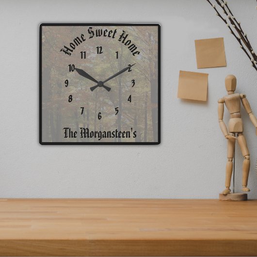 Geavanceerde Creëer uw eigen aangepaste V2 Vierkante Klok