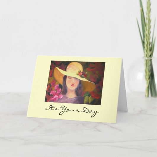 Geavanceerde Diva Birthday-kaart Kaart (Voorkant)