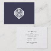 Geavanceerde draad - Indigo Visitekaartje (Voorkant / Achterkant)