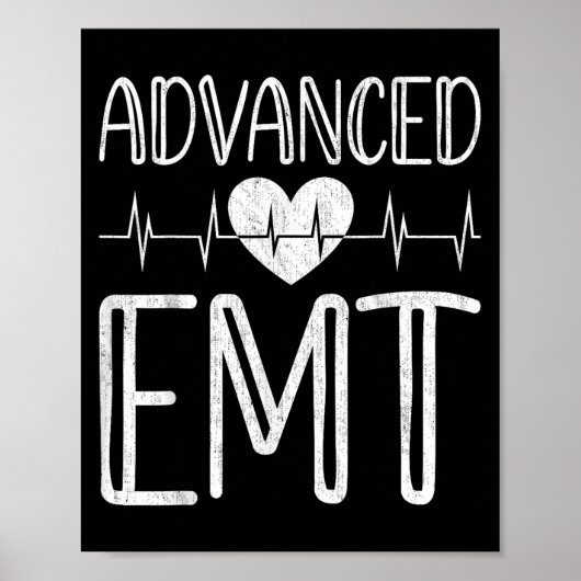 Geavanceerde EMT - Emergency Medical Technician EM Poster (Voorkant)