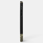 Geavanceerde Folie Gold Edges Ballerina Dancer Case-Mate iPhone Case (Achterkant/links)