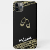 Geavanceerde Folie Gold Edges Ballerina Dancer Case-Mate iPhone Case (Achterkant)