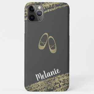 Geavanceerde Folie Gold Edges Ballerina Dancer Case-Mate iPhone Case