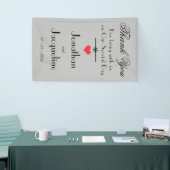 Geavanceerde foto-achtergrond van moderne bruiloft spandoek (Beurs)