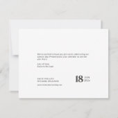 Geavanceerde foto save the date (Achterkant)