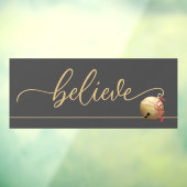 Geavanceerde GELOOFWAARDIGE Jingle Bell-kerst Raamsticker (Vel 3)