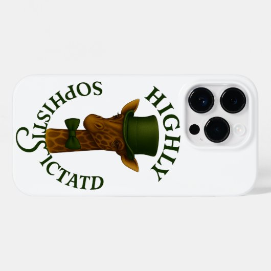 Geavanceerde Giraffe Case-Mate iPhone Case (Achterkant (horizontaal))