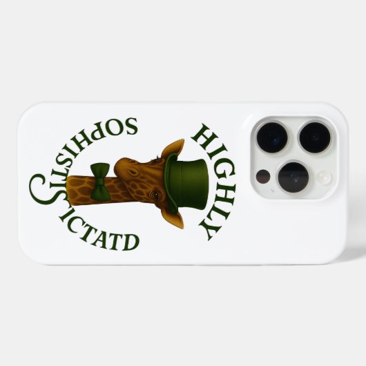 Geavanceerde Giraffe Case-Mate iPhone Case (Achterkant (horizontaal))