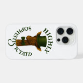 Geavanceerde Giraffe iPhone Hoesje (Achterkant horizontaal)