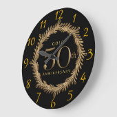 Geavanceerde Gold 50e Jubileum Grote Klok (Hoek)