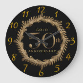 Geavanceerde Gold 50e Jubileum Grote Klok (Voorkant)