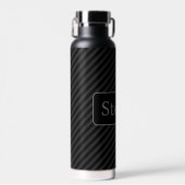 Geavanceerde grijs- en zwarttinten op maat waterfles (Voorkant)