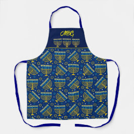 Geavanceerde Hanukkah Menorah Apron Schort