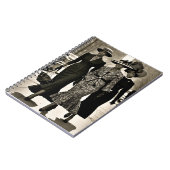 Geavanceerde Harlem Renaissance Dames Notitieboek (Linkerzijde)