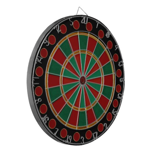 Geavanceerde kerst (Dartboard) Dartbord (Voorkant Links)