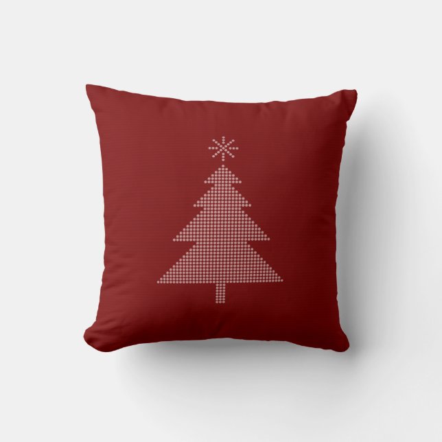 Geavanceerde kerstboom | Rood Kussen (Voorkant)