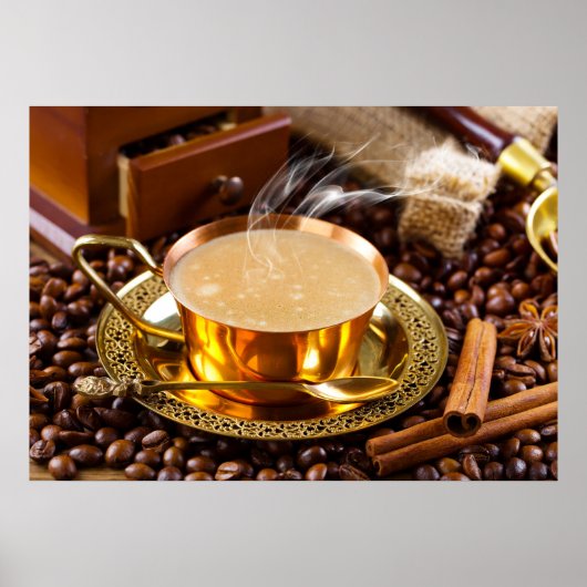 Geavanceerde koffieart voor thuisgebruik/decor voo poster (Voorkant)