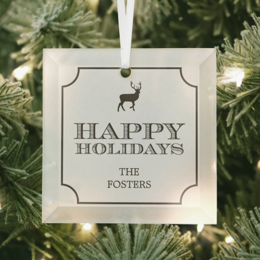 Geavanceerde Label-aangepaste versieringen Glas Ornament (Insitu)