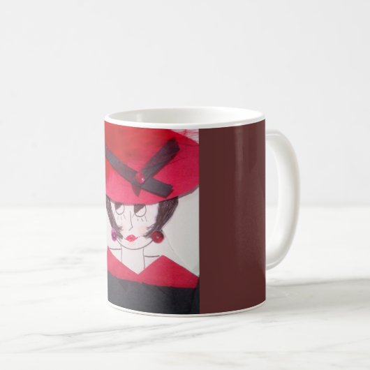 Geavanceerde Lady-Mok Koffiemok (Voorkant rechts)