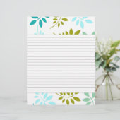 Geavanceerde Leafy Border Lined Recippage (Staand voorkant)