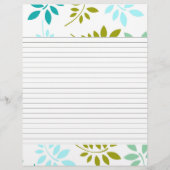 Geavanceerde Leafy Border Lined Recippage (Achterkant)