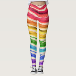 Geavanceerde Leggings voor de Mode van de regenboo