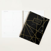 Geavanceerde marmer- en goudtextuur planner (Display)