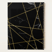 Geavanceerde marmer- en goudtextuur planner (Achterkant)