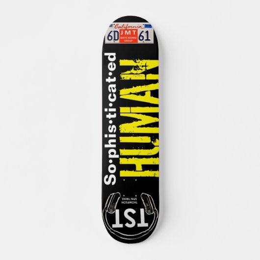 GEAVANCEERDE MENS 7¾" Deck Persoonlijk Skateboard (Voorkant)