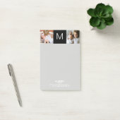 Geavanceerde moderne familiefoto's post-it® notes (Kantoor)