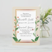 GEAVANCEERDE MODERNE liefdevolle herinnering Kaart (Staand voorkant)