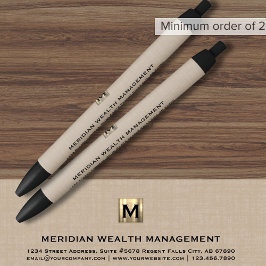 Geavanceerde Monogram Financiële Pen