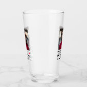 Geavanceerde naam Happy Birthday Foto Glas (Rechts)