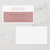 Geavanceerde professionele moderne bedrijven visitekaartje (Voorkant / Achterkant)