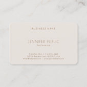 Geavanceerde professionele Sjabloon voor kleurharm Visitekaartje (Achterkant)