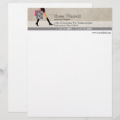 Geavanceerde Shopper Letterhead Custom Briefhoofd (Voorkant / Achterkant)