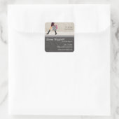 Geavanceerde shopper promotionele Sticker (Tas)