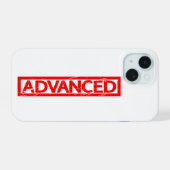 Geavanceerde stempel iPhone 15 case (Achterkant horizontaal)