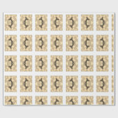 Geavanceerde ster! cadeaupapier (Vlak)