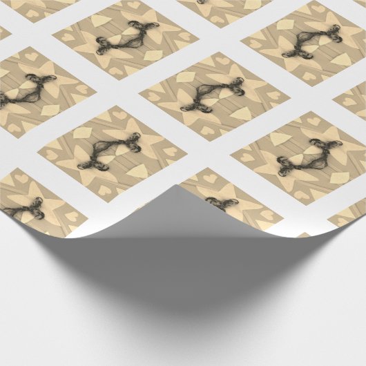 Geavanceerde ster! cadeaupapier (Hoek)