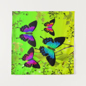 Geavanceerde stijlvolle, elegante vlinders wandkleed (Voorkant (horizontaal))