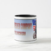 Geavanceerde stoomtractiemotor mok (Midden)