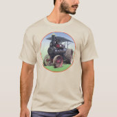 Geavanceerde stoomtractiemotor t-shirt (Voorkant)