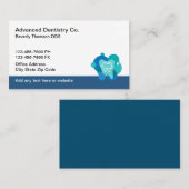 Geavanceerde tandheelkundige Visitekaartjes (Voorkant / Achterkant)