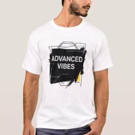 Geavanceerde Vibes Minimalistische T-Shirt voor Ma