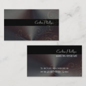 Geavanceerde visitekaartjes voor marketingconsulta (Voorkant / Achterkant)